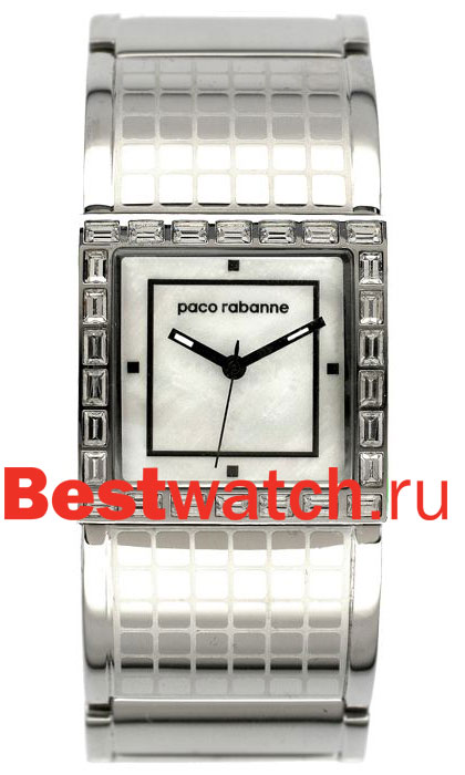 Часы Paco Rabanne Lady Metal Square PRD674S_BM